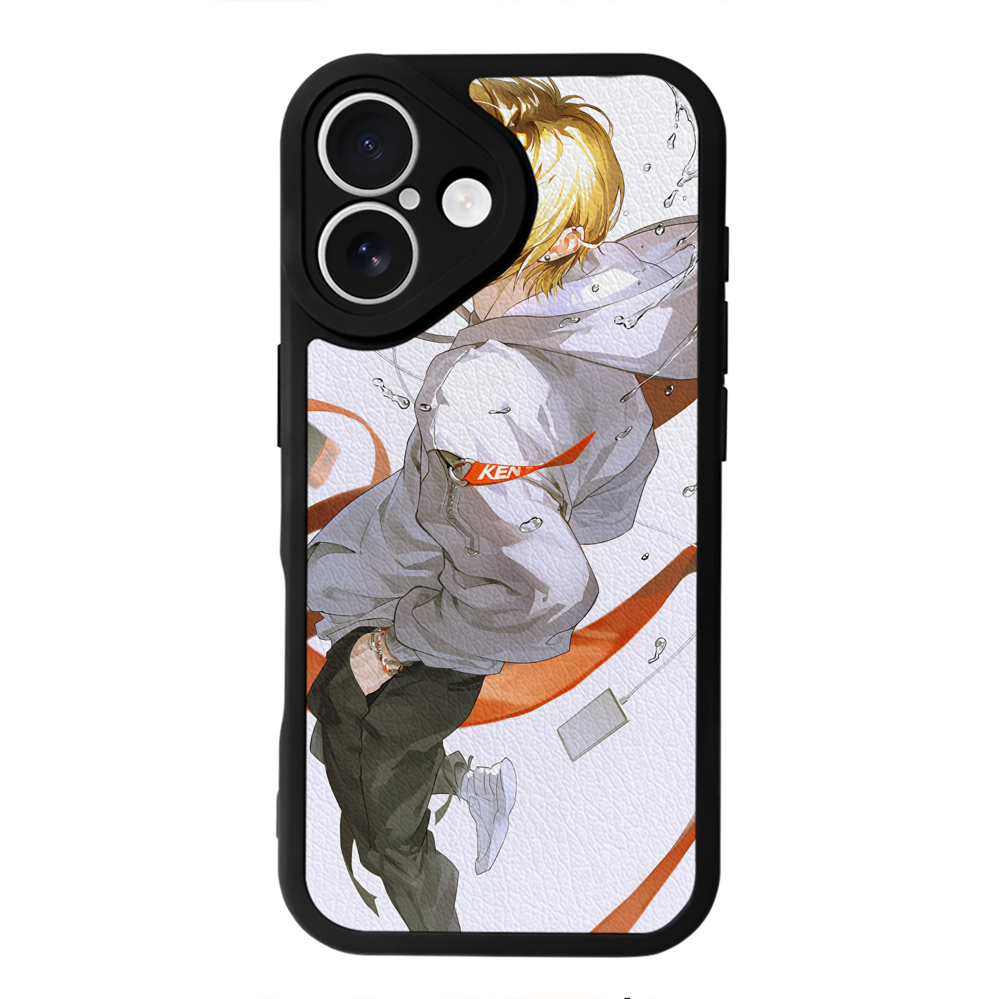 （画像用） ハイキュー!! Haikyu!! 【iPhone 16シリーズ対応】シリコンスマホケース（レザー調） 材質：シリコン